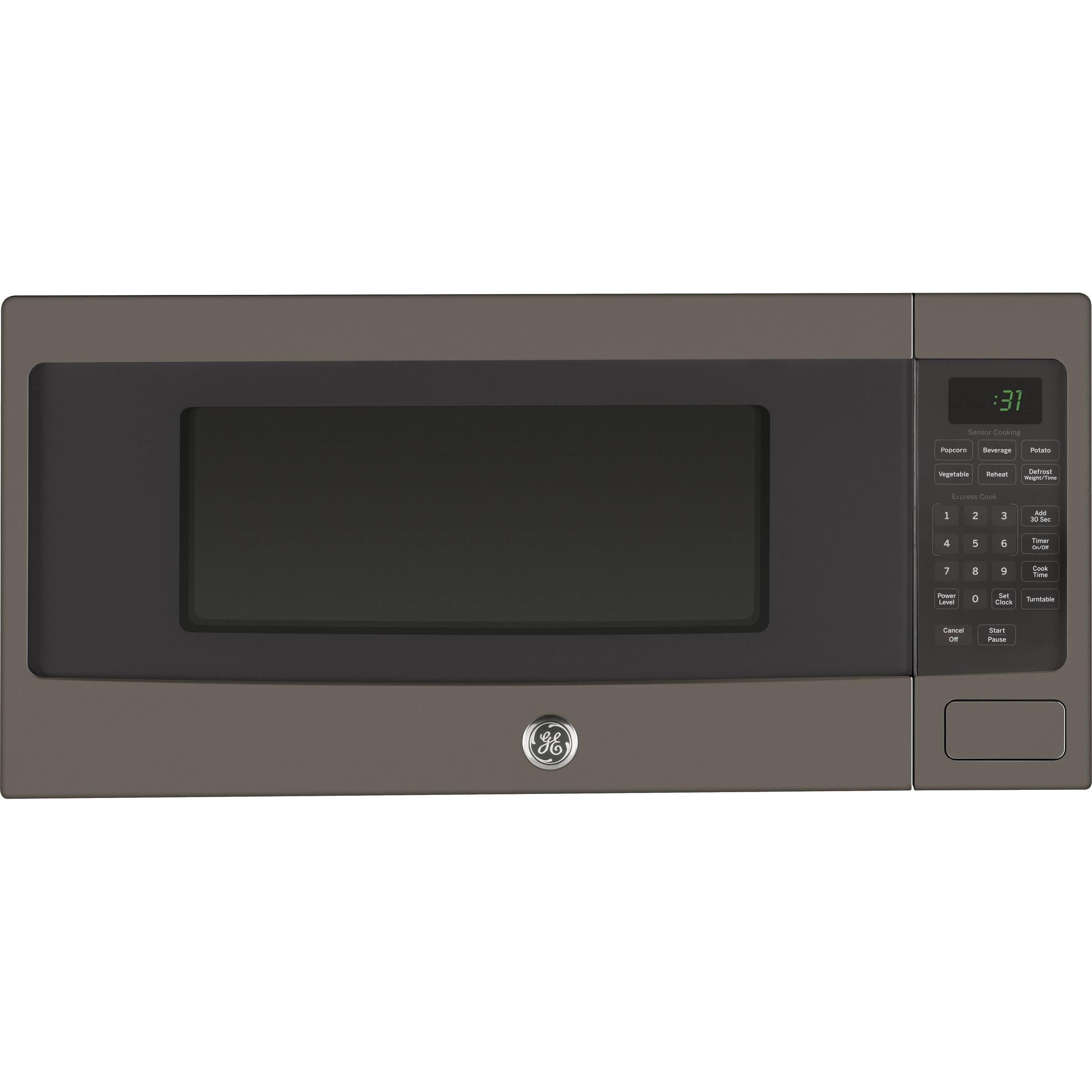 Ge profile countertop microwave store with trim kit