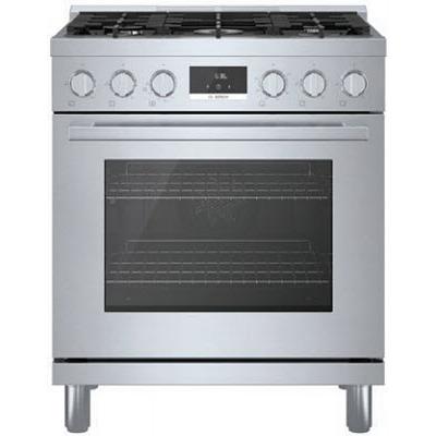 HGS8055UC Bosch 30 inch Freestanding Gas Range with Convection