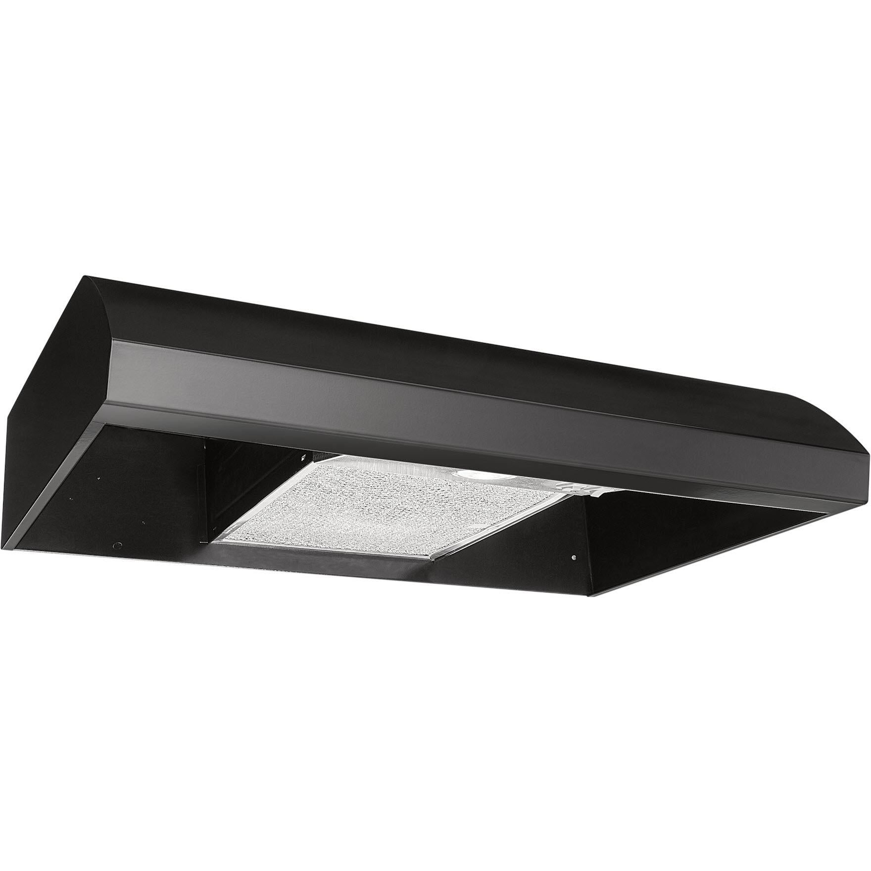 Broan 30-in 300-CFM Convertible Stainless Steel Under Cabinet Range Hoods  Undercabinet Mount in the Undercabinet Range Hoods department at