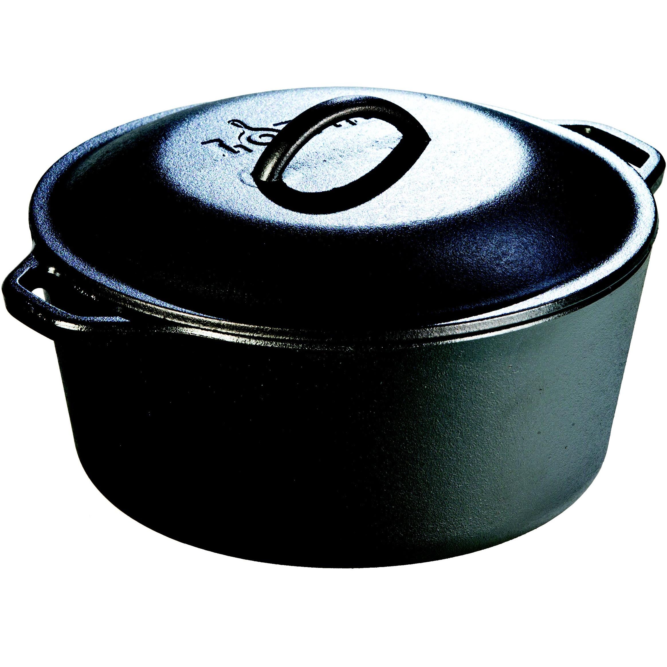 L8DOL3INT Lodge 5qt Cast Iron Double Dutch Oven L8DOL3 TA Appliance TA Appliances Barbecues