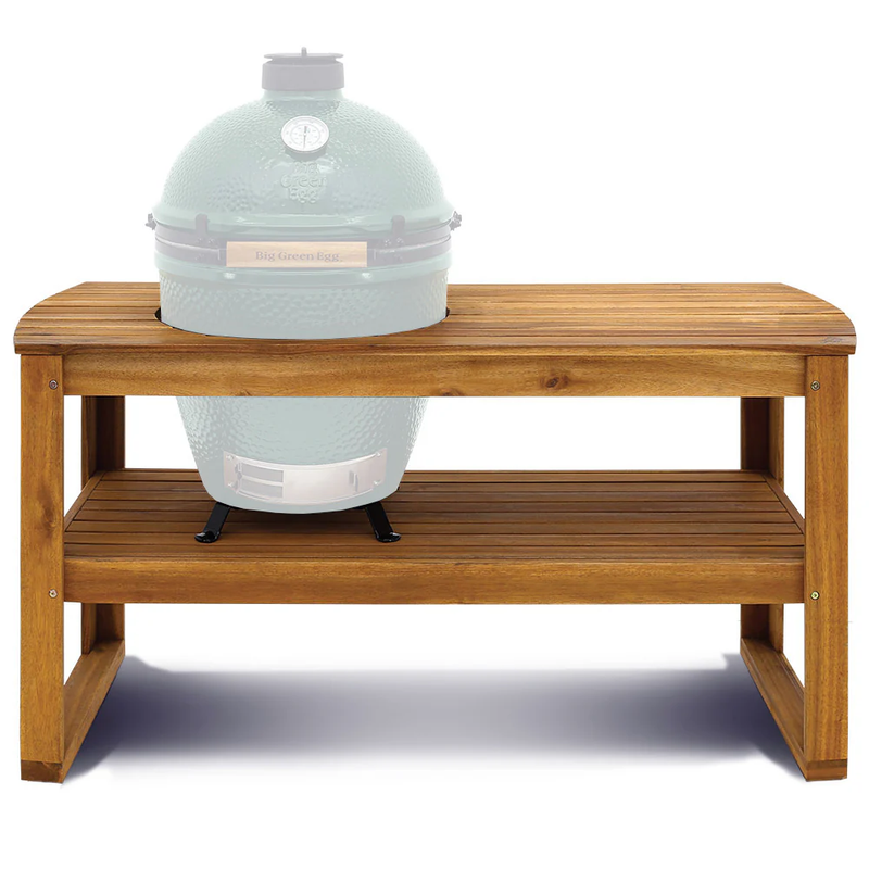 Big Green Egg Acacia Wood Table for Large Egg 118257