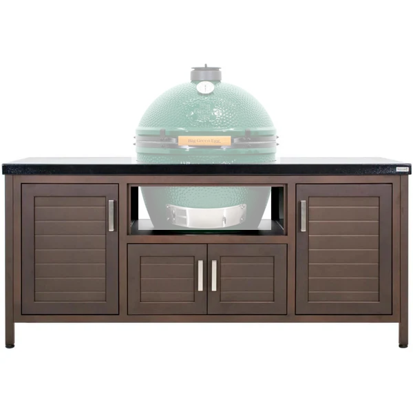 Big Green Egg 72in Modern Farmhouse-Style Table - for XL Egg 127730