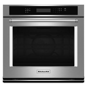 KitchenAid 30-inch, 5 cu. ft. Built-in Single Wall Oven with Convection KOSE500ESS IMAGE 1