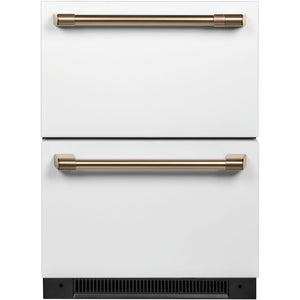 Café 24-inch 5.7 cu. ft. Dual-Drawer Refrigerator CDE06RP4NW2 IMAGE 1