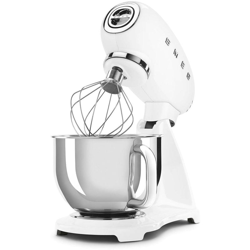 Smeg 50's Retro Style Aesthetic 5 Quart Stand Mixer with 600 W SMF03WHUS IMAGE 4