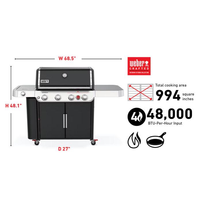 Weber Genesis E-435 Gas Grill 36410001 IMAGE 13