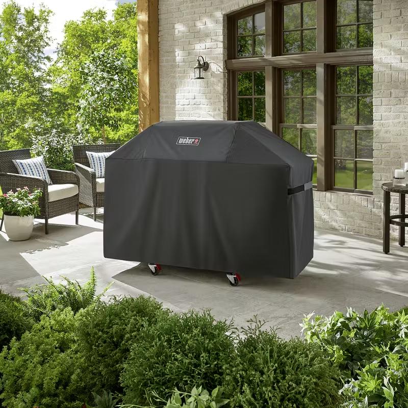 Weber Premium Grill Cover - Genesis 400 Series 7758 IMAGE 4