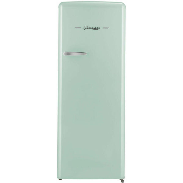 Unique Appliances UGP-275L AC Classic Retro 22 inch Wide 8.7 Cu. ft. Energy Star Certified Bottom Freezer Refrigerator with Wine Rack