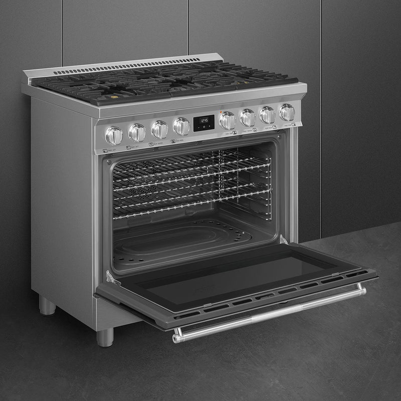 Smeg 36 deals inch gas range