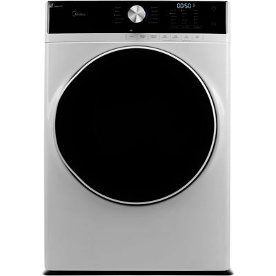 Midea 8.0 cu. ft. Electric Dryer with Sensor Dry Technology MLE52N3AWW IMAGE 1