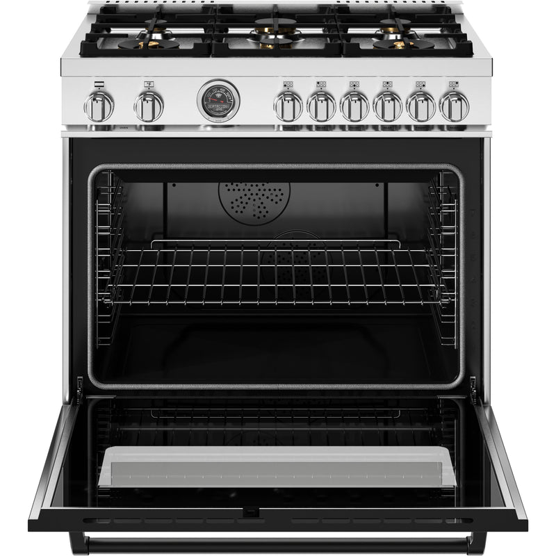 Bertazzoni 36-inch Freestanding Dual-Fuel Range MAS366BCFEPXT IMAGE 2