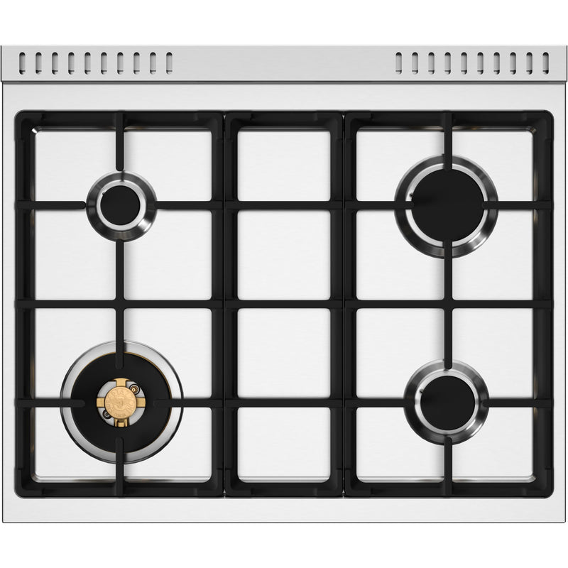 Bertazzoni 30-inch Freestanding Gas Range PRO304BFGMXTLP IMAGE 3