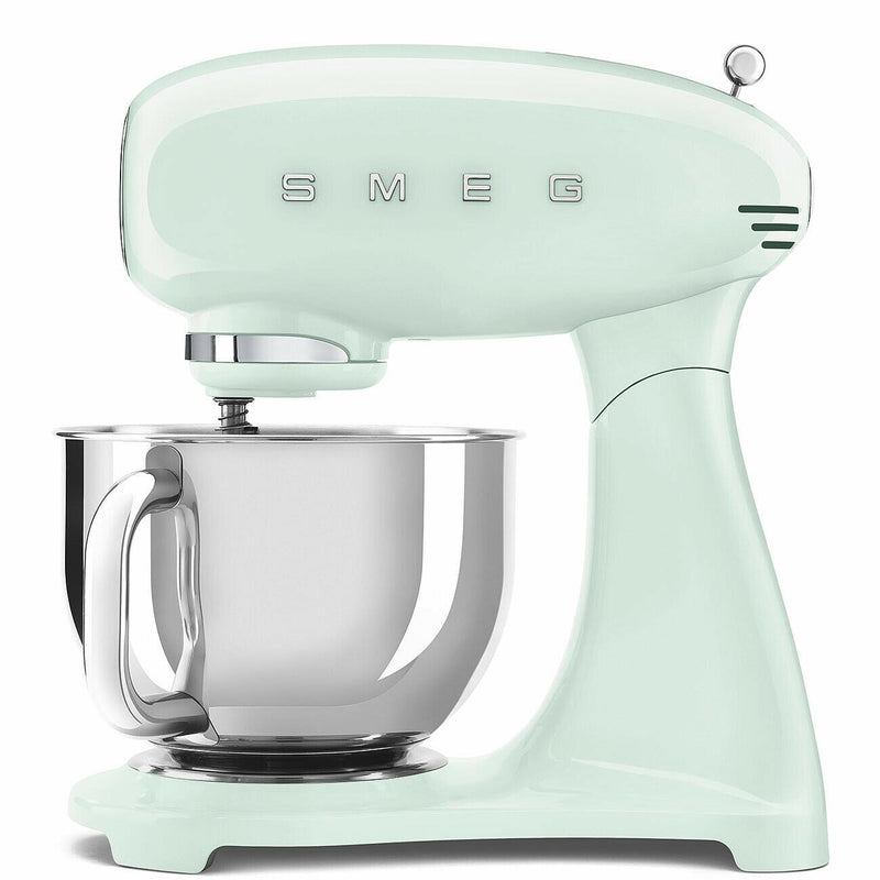 Smeg 50's Retro Style Aesthetic 5 Quart Stand Mixer with 600 W SMF03PGUS IMAGE 1