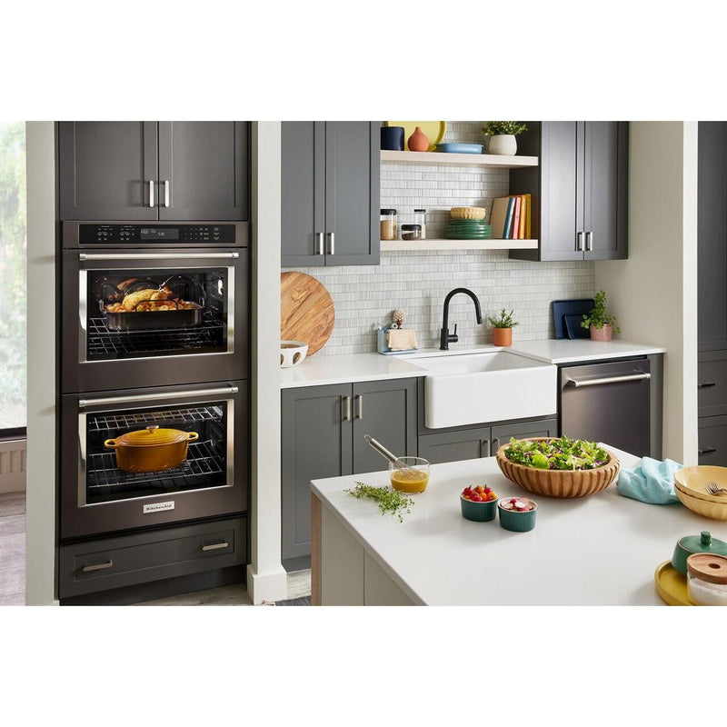 27-inch Double Wall Oven with Air Fry and Basket - 8.6 cu. ft.