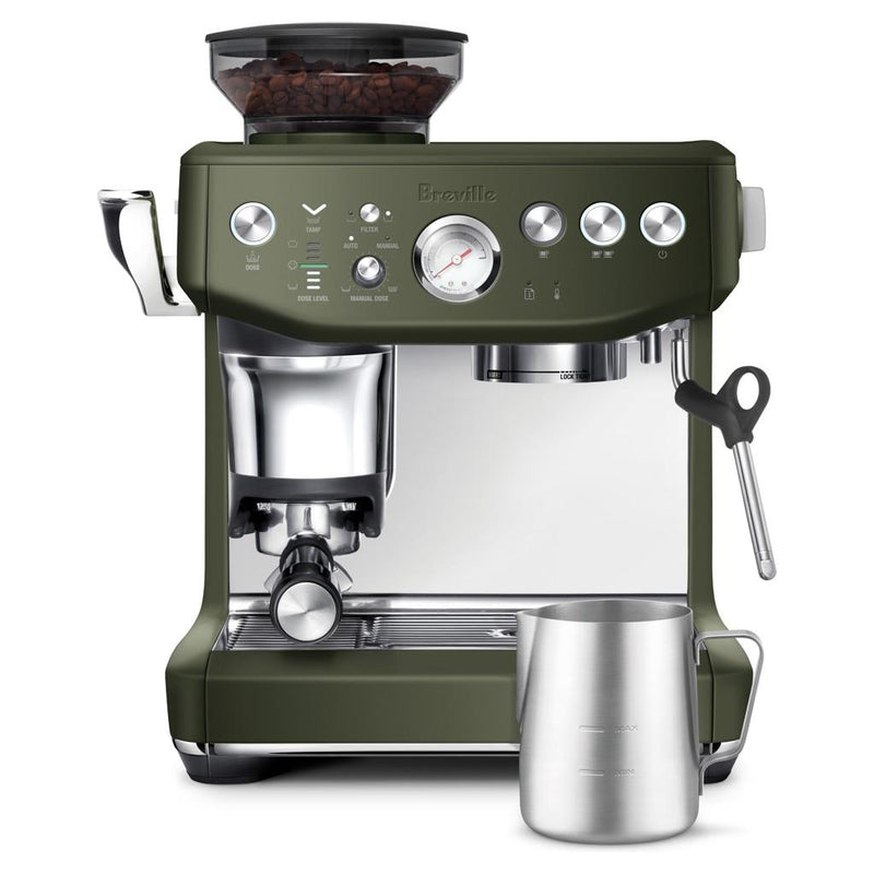 Breville the Barista Express Impress Espresso Machine BES876OLT1BNA1 TA Appliances Barbecues