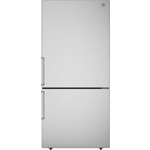 Bertazzoni 31-inch, 17.1 cu.ft. Freestanding Bottom Freezer Refrigerator with LED Lighting REF31BMFXNV IMAGE 1