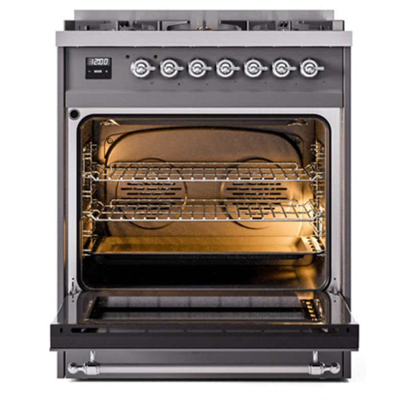 iLVE 30-inch Freestanding Dual Fuel Range UP30QNMPMGCLP IMAGE 2