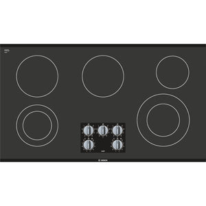 Bosch 36-inch Built-In Electric Cooktop NEM5666UCBF IMAGE 1