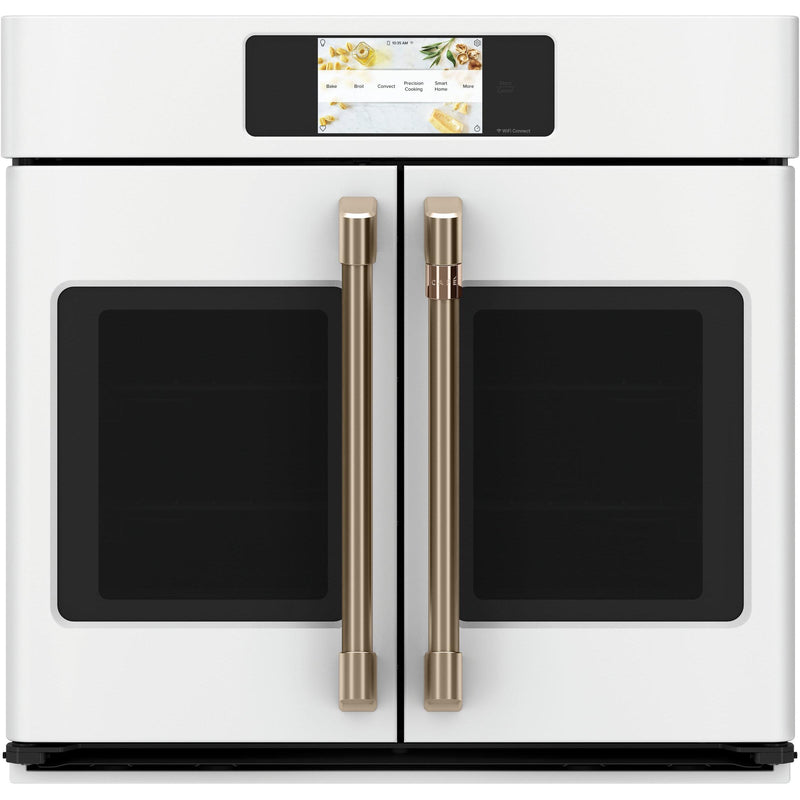 Café 30-inch, 5.0 cu.ft. Built-in Single Wall Oven with True European Convection with Direct Air CTS90FP4NW2BF IMAGE 1