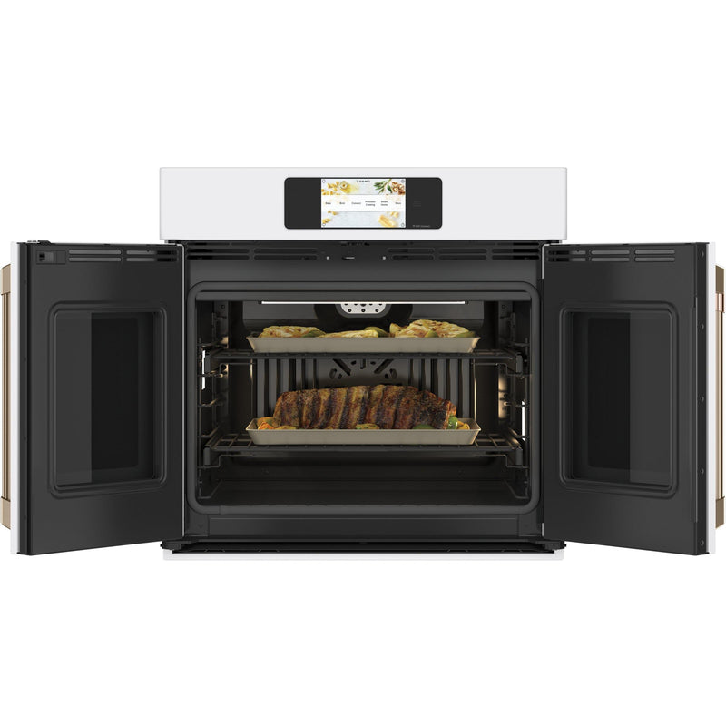 Café 30-inch, 5.0 cu.ft. Built-in Single Wall Oven with True European Convection with Direct Air CTS90FP4NW2BF IMAGE 3