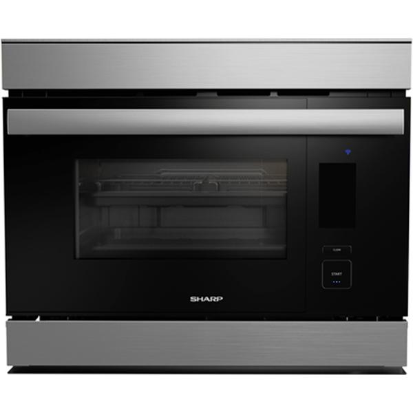 Sharp 24-inch, 1.1 cu.ft. Built-in Single Wall Oven with Steam Cooking SSC2489DSBF IMAGE 1