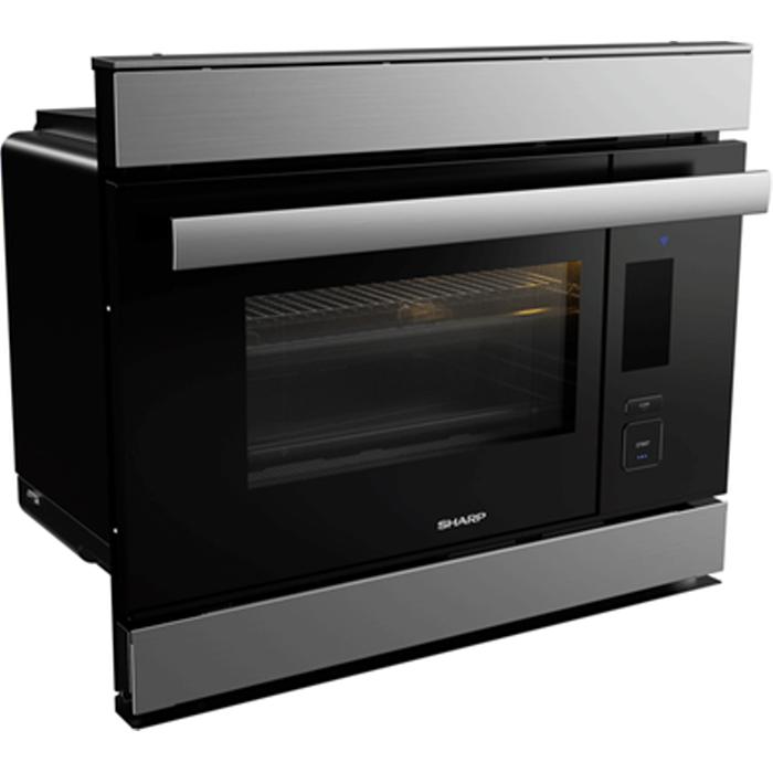 Sharp 24-inch, 1.1 cu.ft. Built-in Single Wall Oven with Steam Cooking SSC2489DSBF IMAGE 2