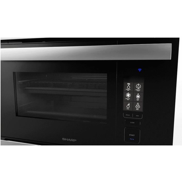 Sharp 24-inch, 1.1 cu.ft. Built-in Single Wall Oven with Steam Cooking SSC2489DSBF IMAGE 4