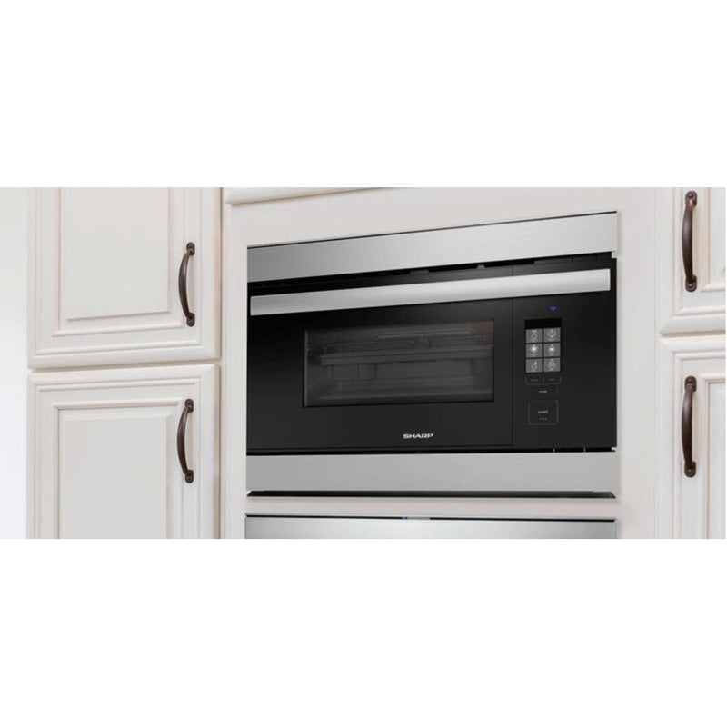 Sharp 24-inch, 1.1 cu.ft. Built-in Single Wall Oven with Steam Cooking SSC2489DSBF IMAGE 6