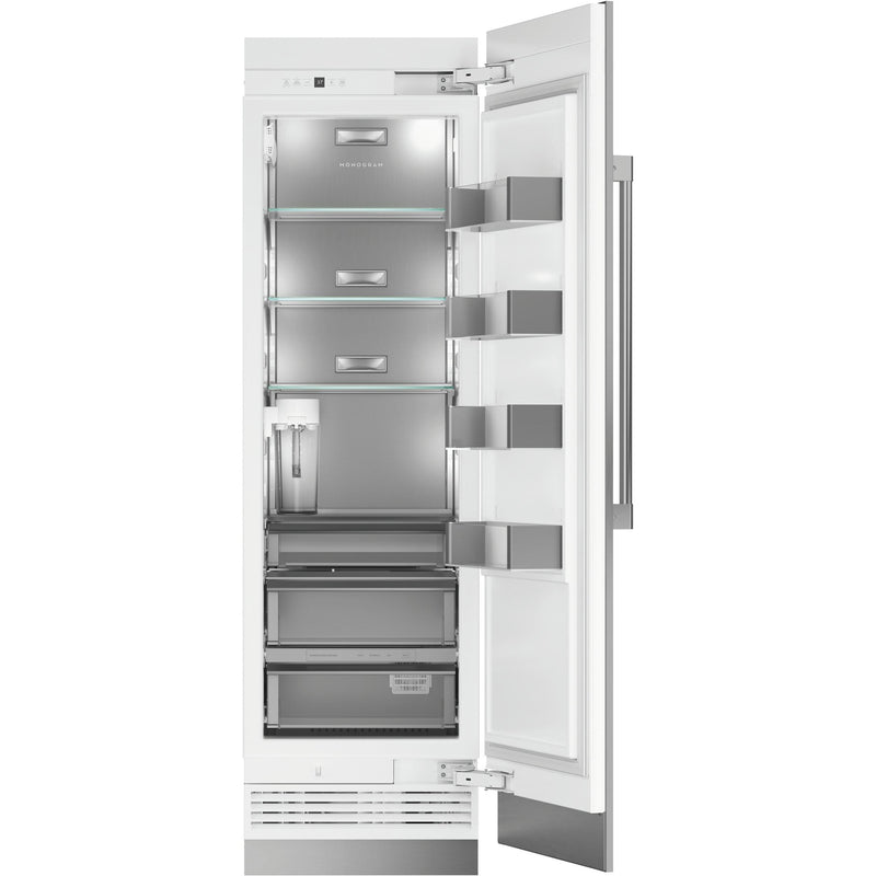 Monogram 24-inch, 13.1 cu.ft. Built-in All Refrigerator with Wi-Fi Connectivity ZIR241NPNIIBF IMAGE 2