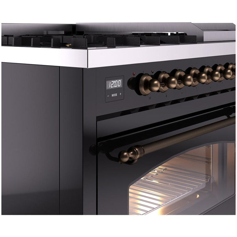 iLVE 48-inch Freestanding Dual Fuel Range UP48FNMPBKBLP IMAGE 7