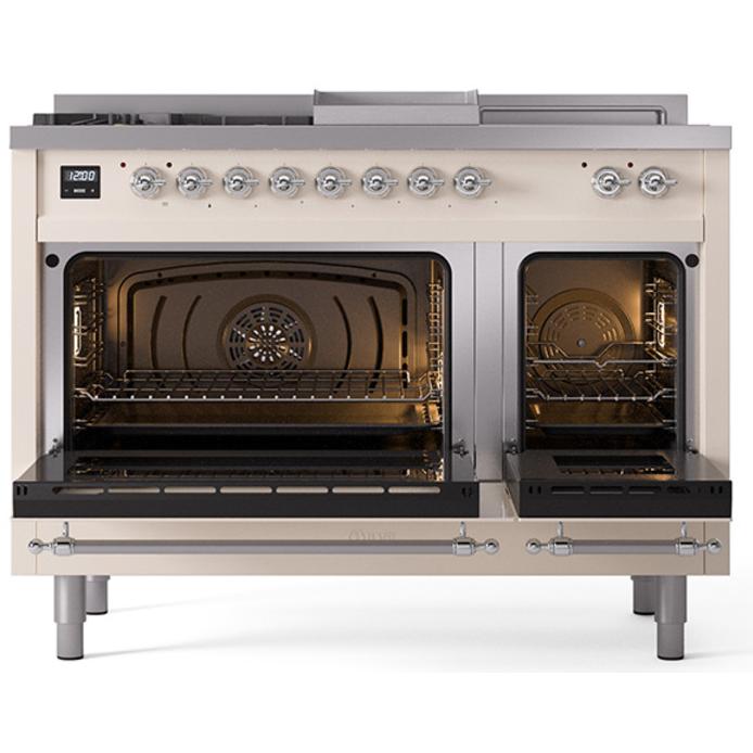 iLVE 48-inch Freestanding Dual Fuel Range UP48FSQNMPAWCLP IMAGE 2