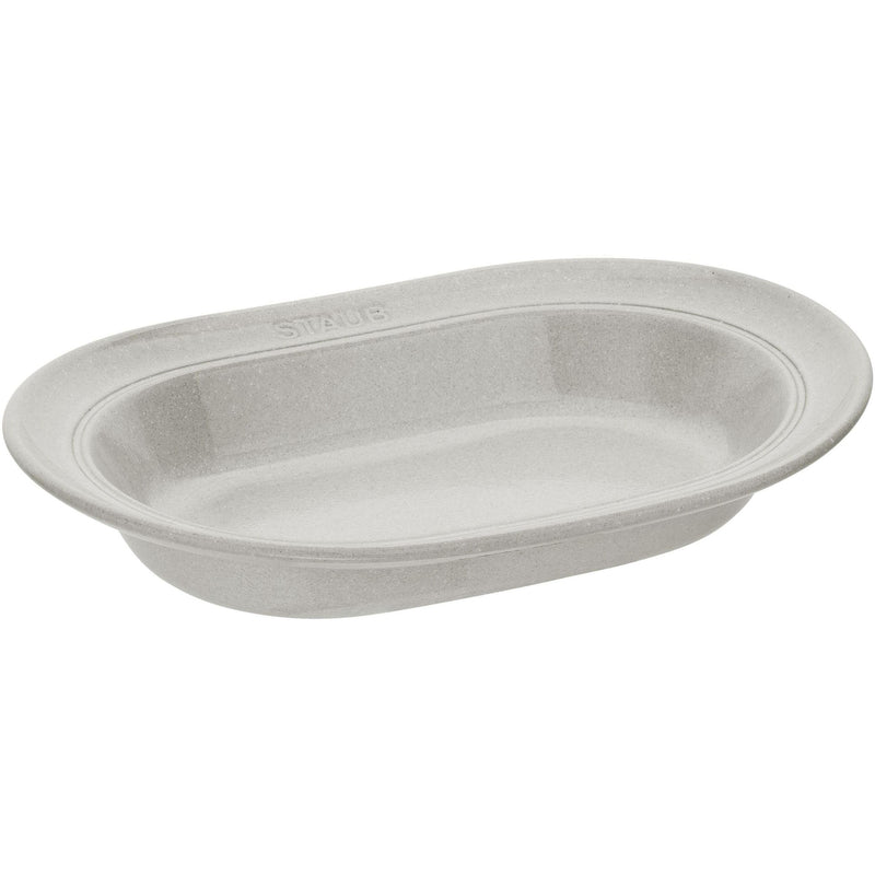 Staub 25 cm ceramic oval serving dish 40508-191 IMAGE 3