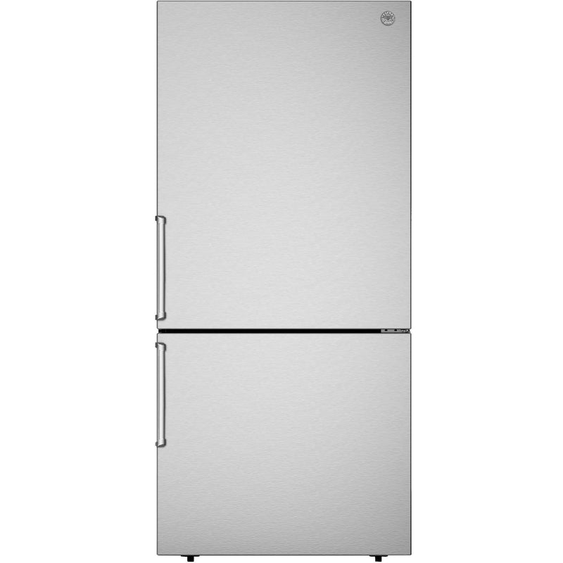 Bertazzoni 31-inch Bottom Freezer Refrigerator with Master handle REF31BMFIXNV IMAGE 1