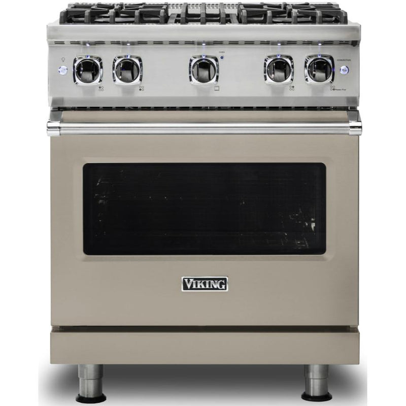 Viking 30-inch Freestanding Gas Range with VariSimmer™ VGR530-4BNALP ...