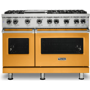 Viking 48-inch Freestanding Gas Range with VariSimmer™ VGR548-6GDALP IMAGE 1