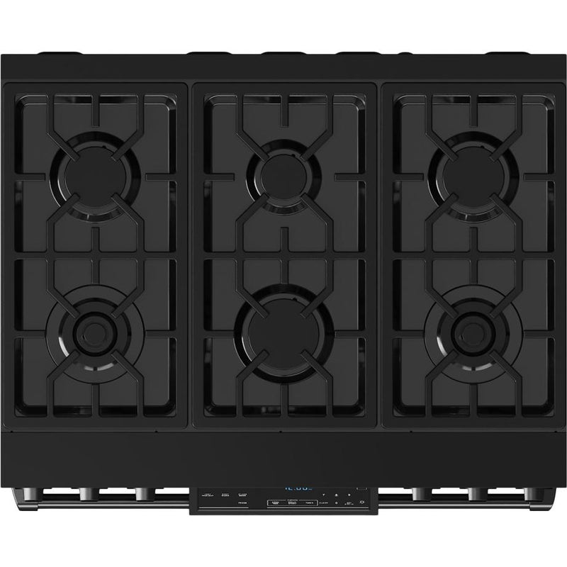 Thor Kitchen 36-inch Freestanding Gas Range with Tilt Panel RSG36B IMAGE 3