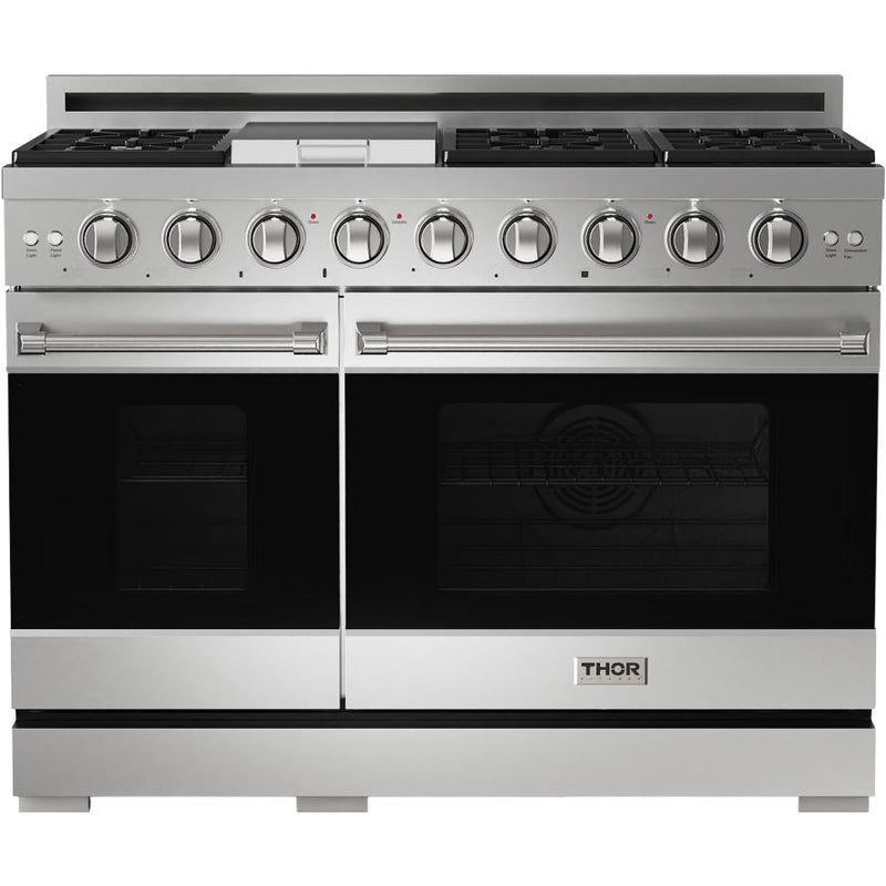 Thor Kitchen 48-inch Freestanding Gas Range with Convection Technology RSG48ELP IMAGE 1