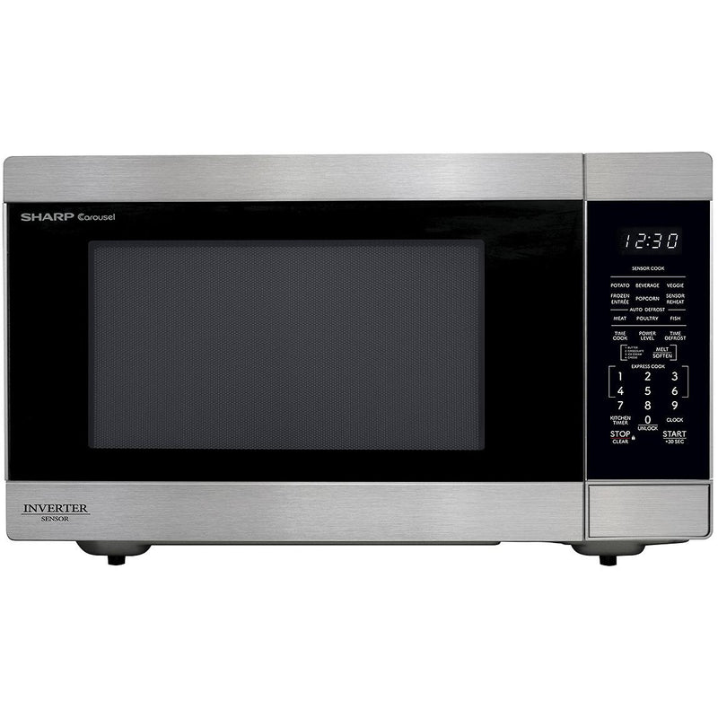 Sharp 24.4-inch, 2.2 cu. ft. Countertop Microwave Oven SMC2264KSC IMAGE 1