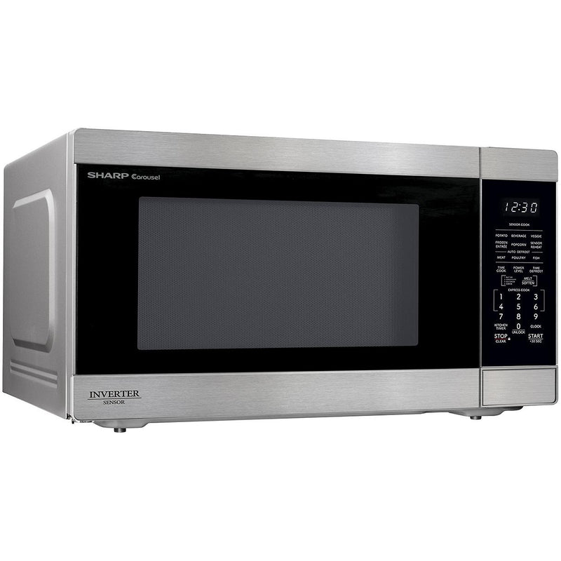 Sharp 24.4-inch, 2.2 cu. ft. Countertop Microwave Oven SMC2264KSC IMAGE 4