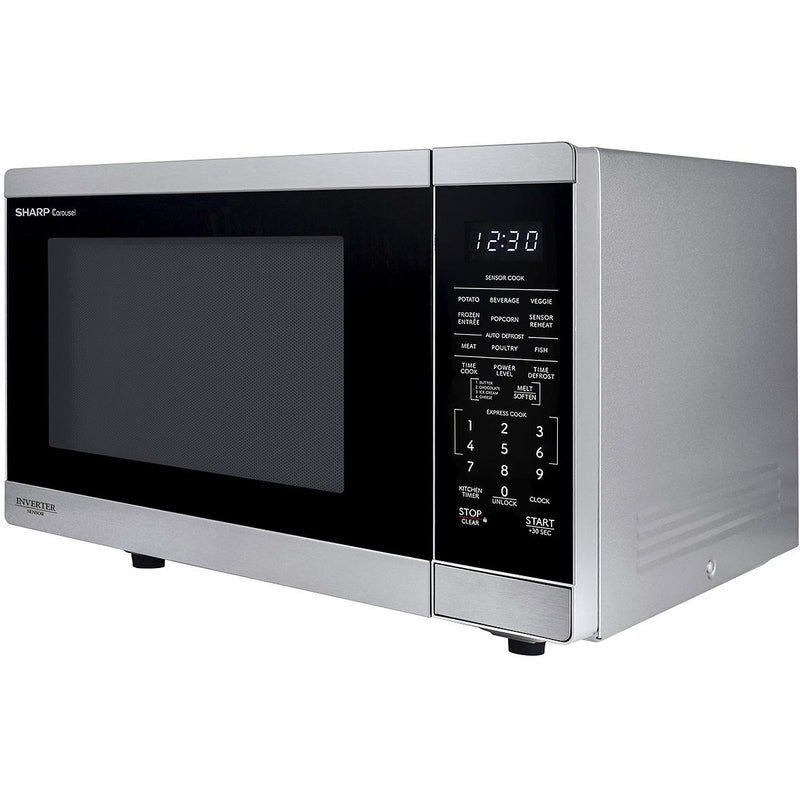 Sharp 21.8-inch, 1.6 cu. ft. Countertop Microwave Oven SMC1664KSC IMAGE 4