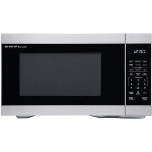 Sharp 20.6-inch, 1.1 cu. ft. Countertop Microwave Oven SMC1162KSC IMAGE 1