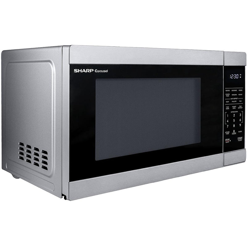 Sharp 20.6-inch, 1.1 cu. ft. Countertop Microwave Oven SMC1162KSC IMAGE 4