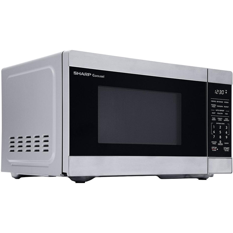 Sharp 18.6-inch, 0.9 cu. ft. Countertop Microwave Oven SMC0962KSC IMAGE 4