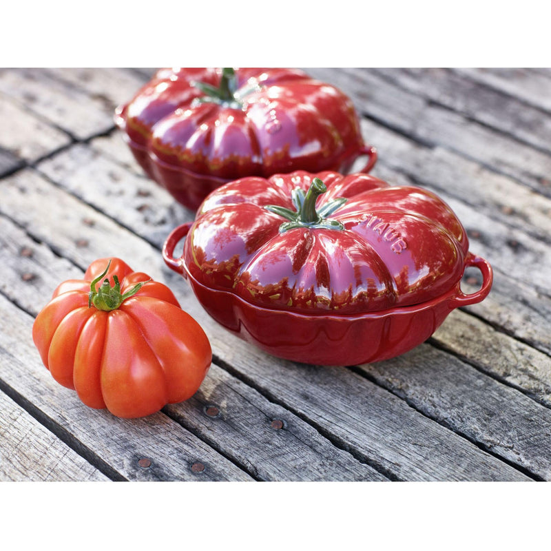 Staub 500 ml Ceramic Tomato Cocotte 40511-855 IMAGE 4