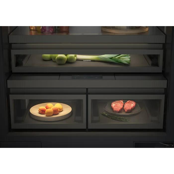 Gaggenau 36-inch 400 series Vario built-in fridge-freezer with bottom freezer and Softclose® Flat Hinge RVB497790 IMAGE 4