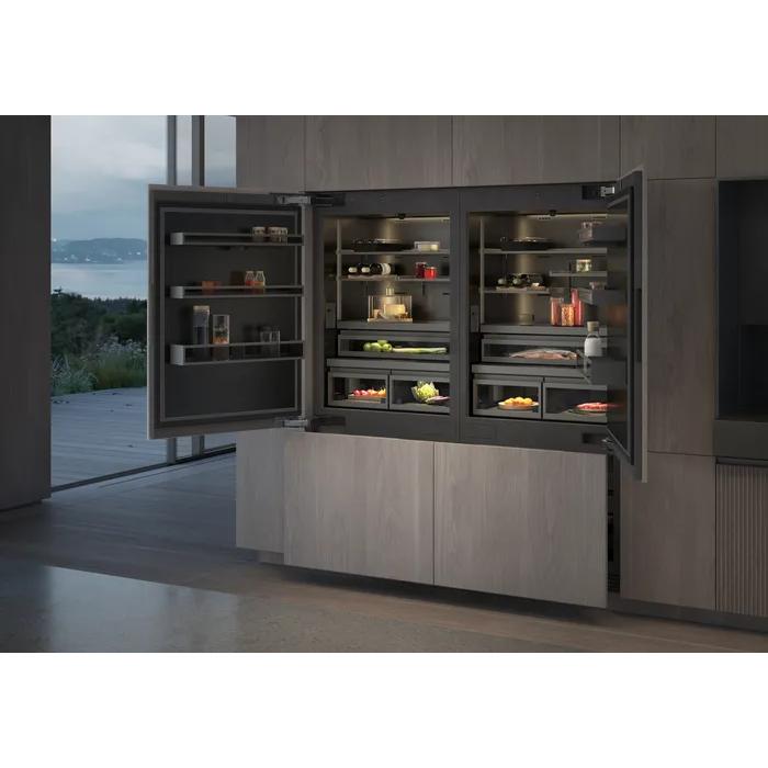 Gaggenau 36-inch 400 series Vario built-in fridge-freezer with bottom freezer and Softclose® Flat Hinge RVB497790 IMAGE 5