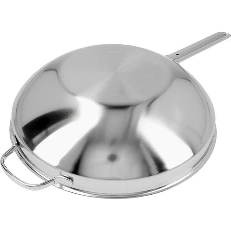 Demeyere Apollo 7, 12.5-inch Wok with Flat Bottom 1005146 IMAGE 4