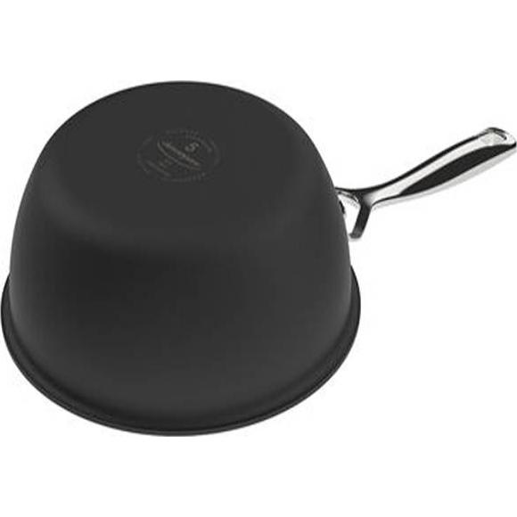 Demeyere Black 5, 2L Round Sauteuse with Lid 1026933 IMAGE 3