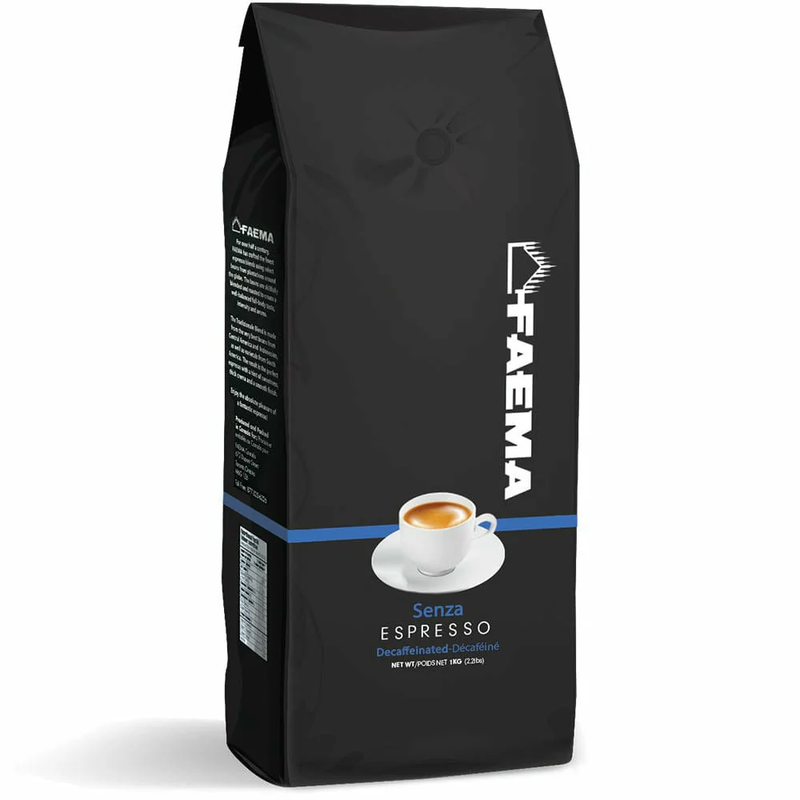 Faema 1kg Senza Espresso Beans - 4 Pack F0210700100CASE