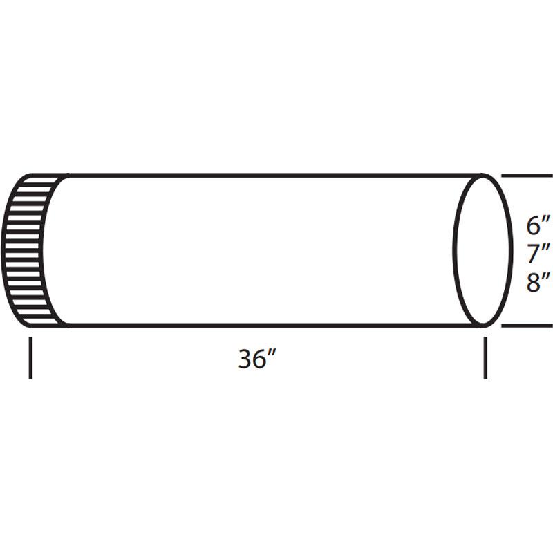 Vent-A-Hood Ventilation Accessories Duct Kits VP500 IMAGE 1